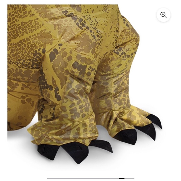 New Jurassic world T-Rex inflatable Halloween adult costume - Picture 6 of 12